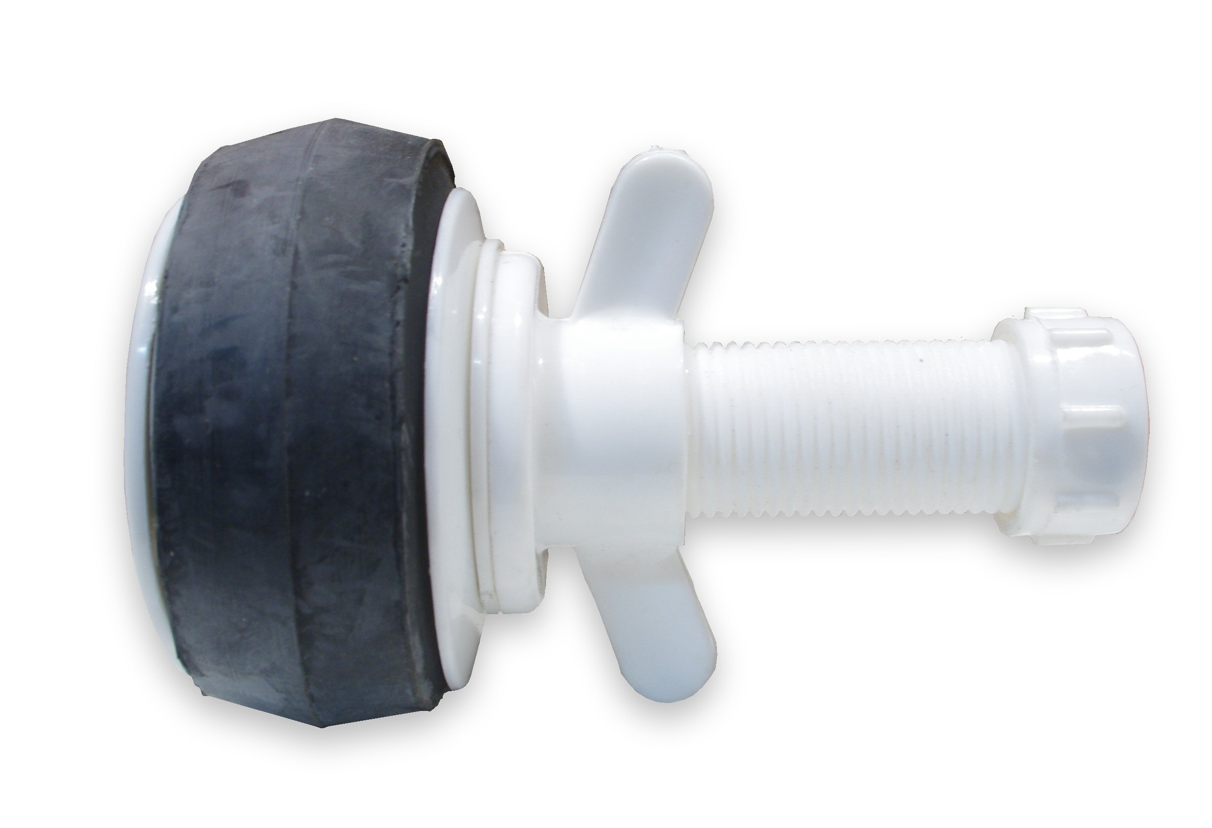 HUNTINGDON Nylon Plug 2" med ½" hul, 48-65mm